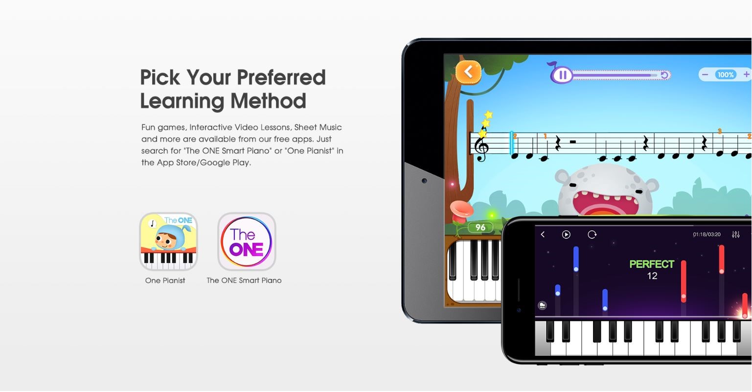 Đàn piano thông minh The ONE Smart Piano