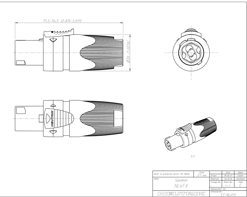 Neutrix NL4FX