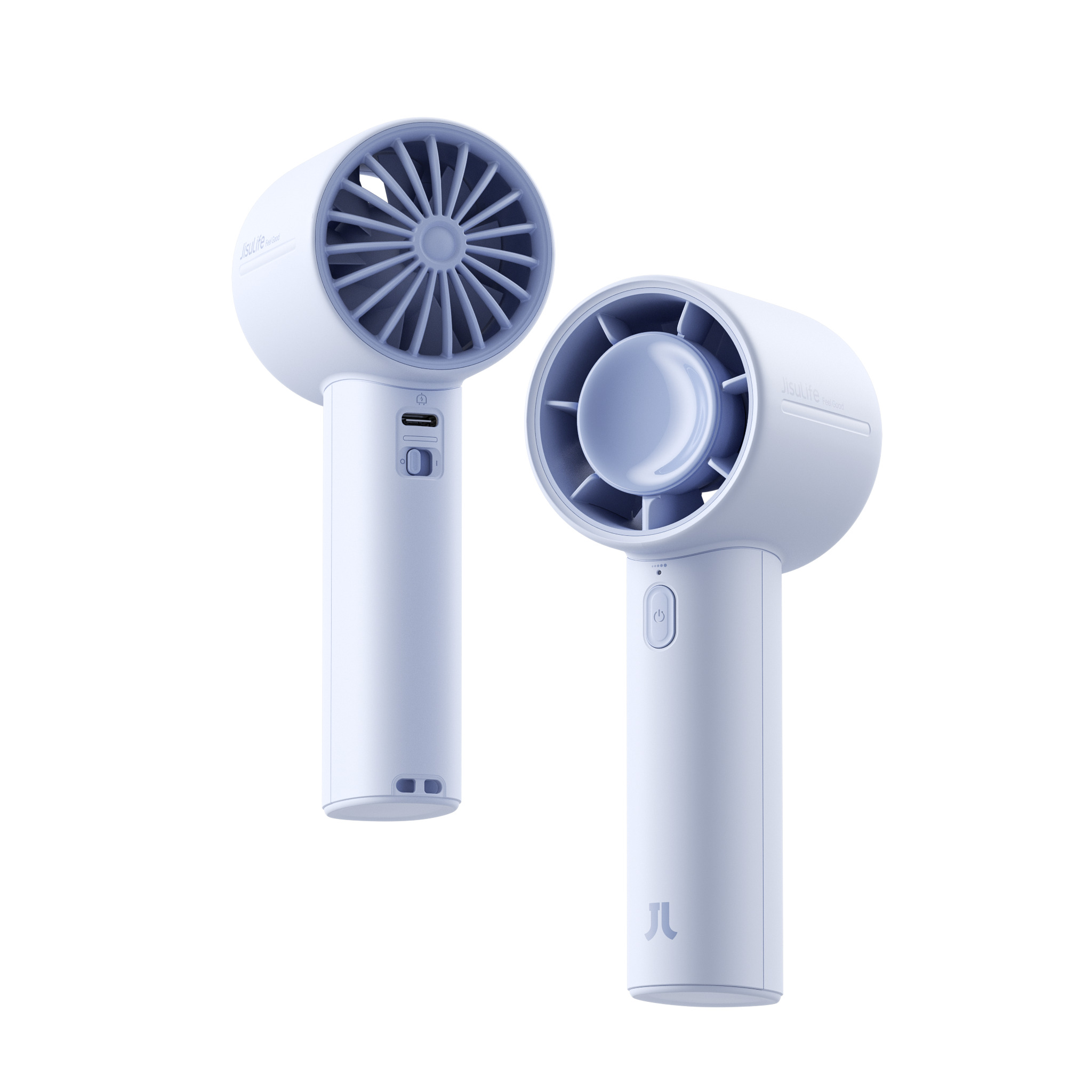 Quạt cầm tay Jisulife Life 10, Life 10S - 4000/5000mAh - Life10 Trắng - J4013 (J4013)