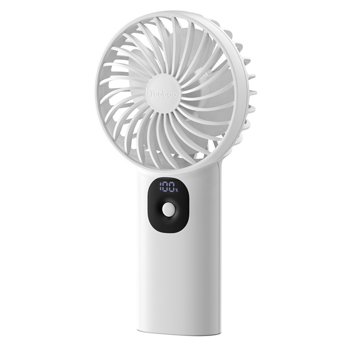 Quạt tích điện cầm tay mini Yoobao F3PL 8000/10000mAh | 3W | 3 cấp độ gió tùy chỉnh | Màn hình LED | Bảo hành 12 tháng 10000 Xanh Yo_7869 (Yo_7869)