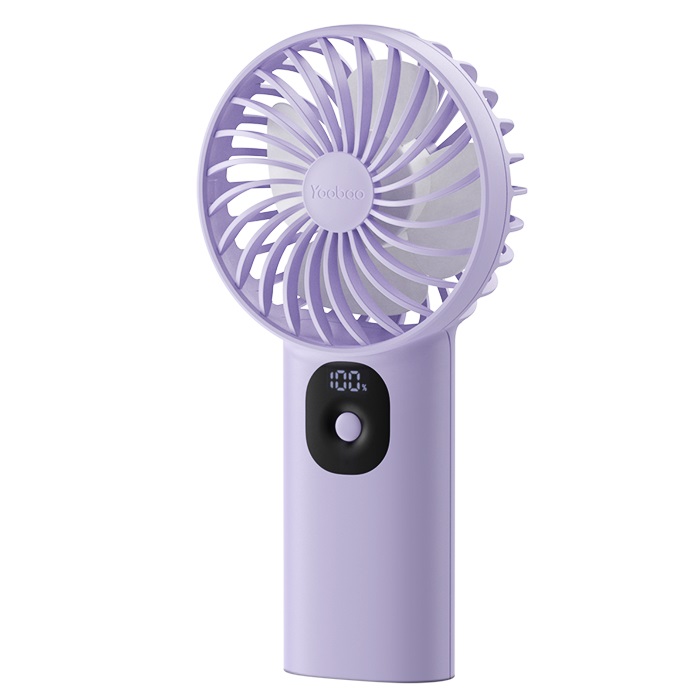 Quạt tích điện cầm tay mini Yoobao F3PL 8000/10000mAh | 3W | 3 cấp độ gió tùy chỉnh | Màn hình LED | Bảo hành 12 tháng 10000 Xanh Yo_7869 (Yo_7869)