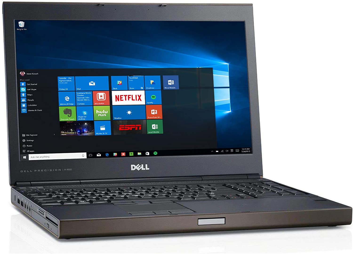 Thiết kế bên ngoài của Dell Precision M4800