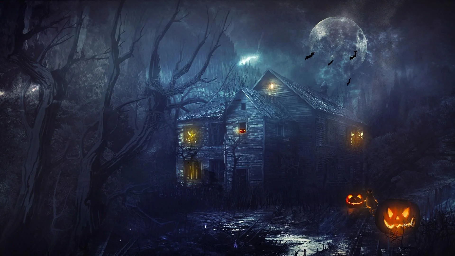 Bộ sưu tập hình nền Halloween cho máy tính - Download.vn