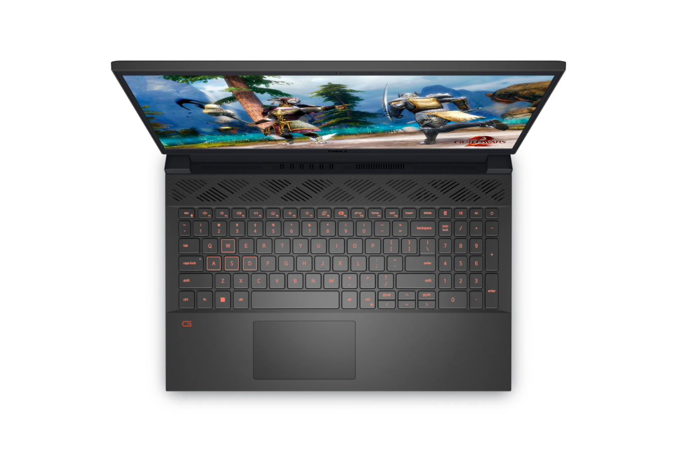 Laptop Dell Gaming G15 5520 sở hữu dải đàn LED chất lượng, đẹp đẽ