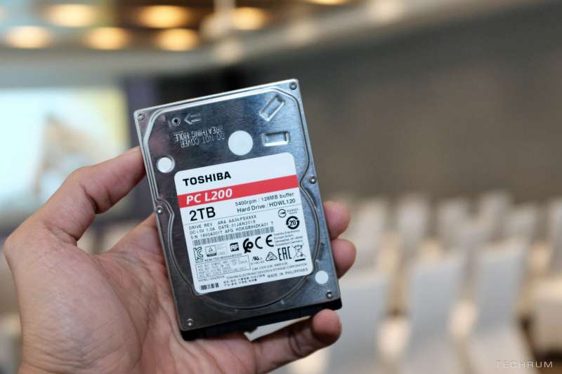 kích thước của ổ cứng HDD