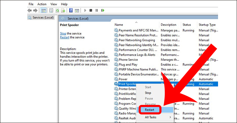 Hướng dẫn sửa lỗi word cannot print due to a problem with the printer