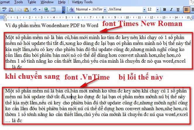 2 Cách Sửa Word 2016 Bị Lỗi Font Vntime Khi Gõ Chữ â