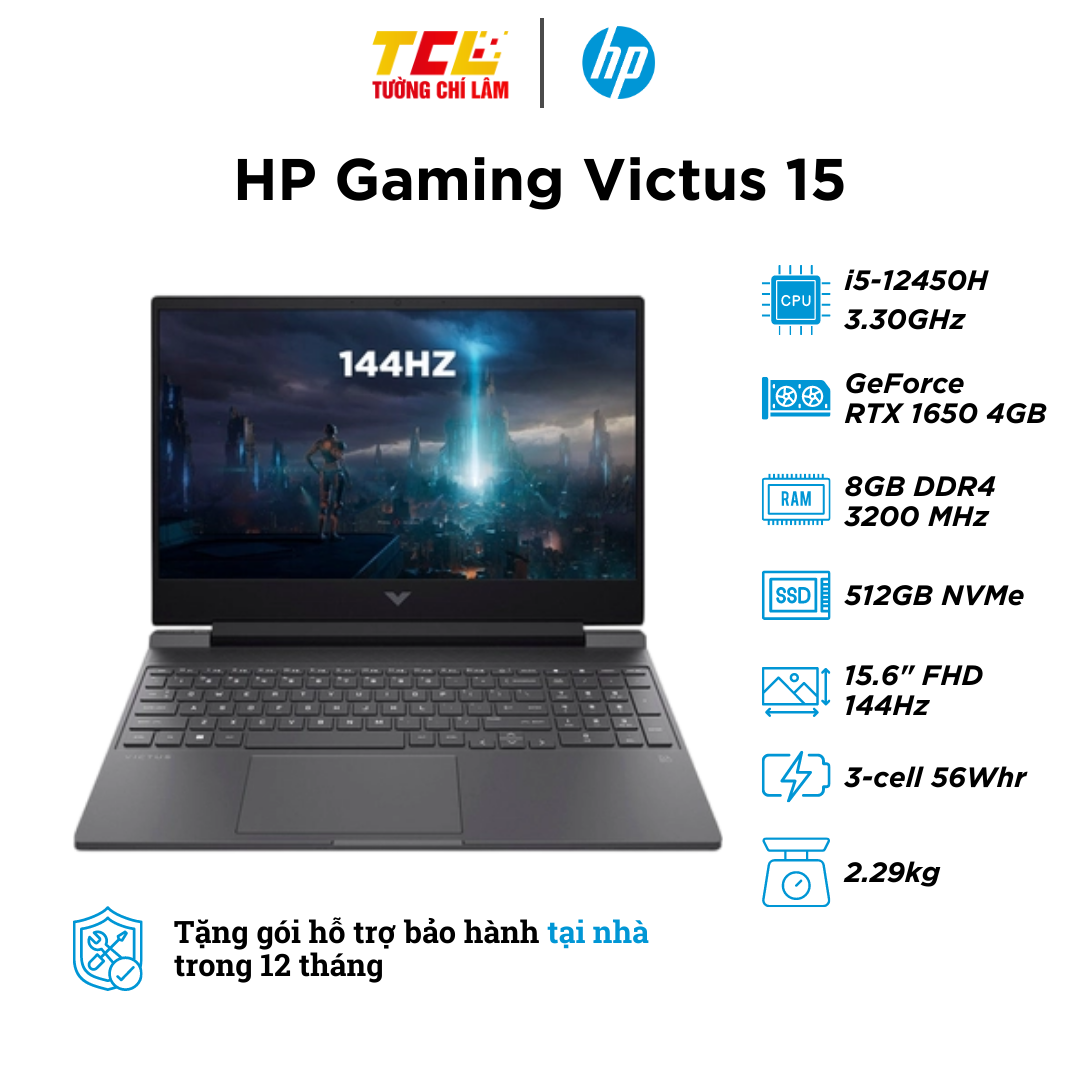 HP Gaming Victus 15-fa0031dx : Laptop gaming cấu hình hấp dẫn, tinh tế