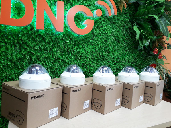 DNG cung cấp camera hồng ngoại ban đêm thương hiệu Wisenet 