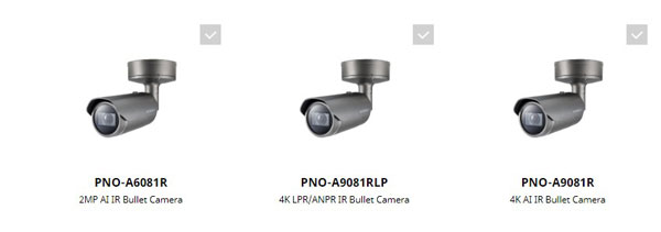 Camera ngoài trời độ nét cao của P series