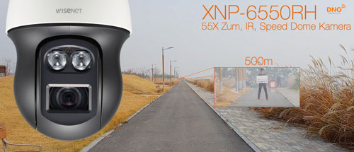 Camera PTZ XNP-6550RH với nhiều tính năng quan sát cực tốt