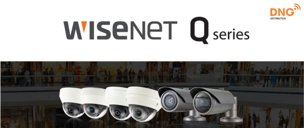 Wisenet Q series mang lại độ phân giải hình ảnh từ 2-6 megapixel