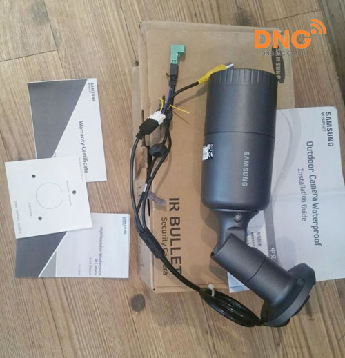 Chú ý phụ kiện đi kèm trong kinh nghiệm lắp camera ngoài trời