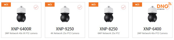 Dòng PTZ mới của Wisenet bao gồm nhiều tính năng thích hợp làm camera giao thông