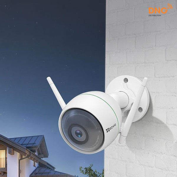 Không nên lắp camera ngoài trời không dây gần hoặc đối diện bóng đèn