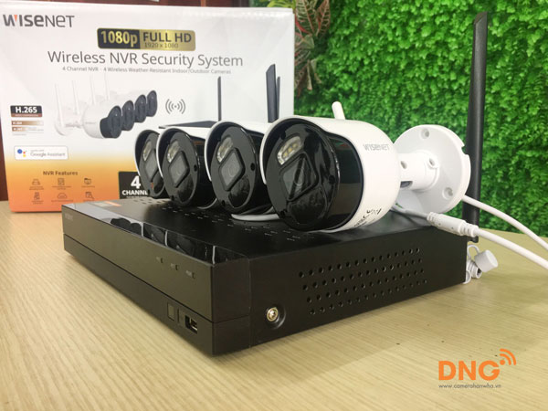 camera ngoài trời không dây của Wisenet