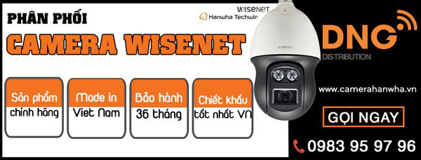 DNG - nhà phân phối các sản phẩm từ thương hiệu Wisenet