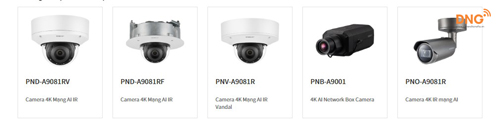 Tìm hiểu về camera an ninh Wisenet AI