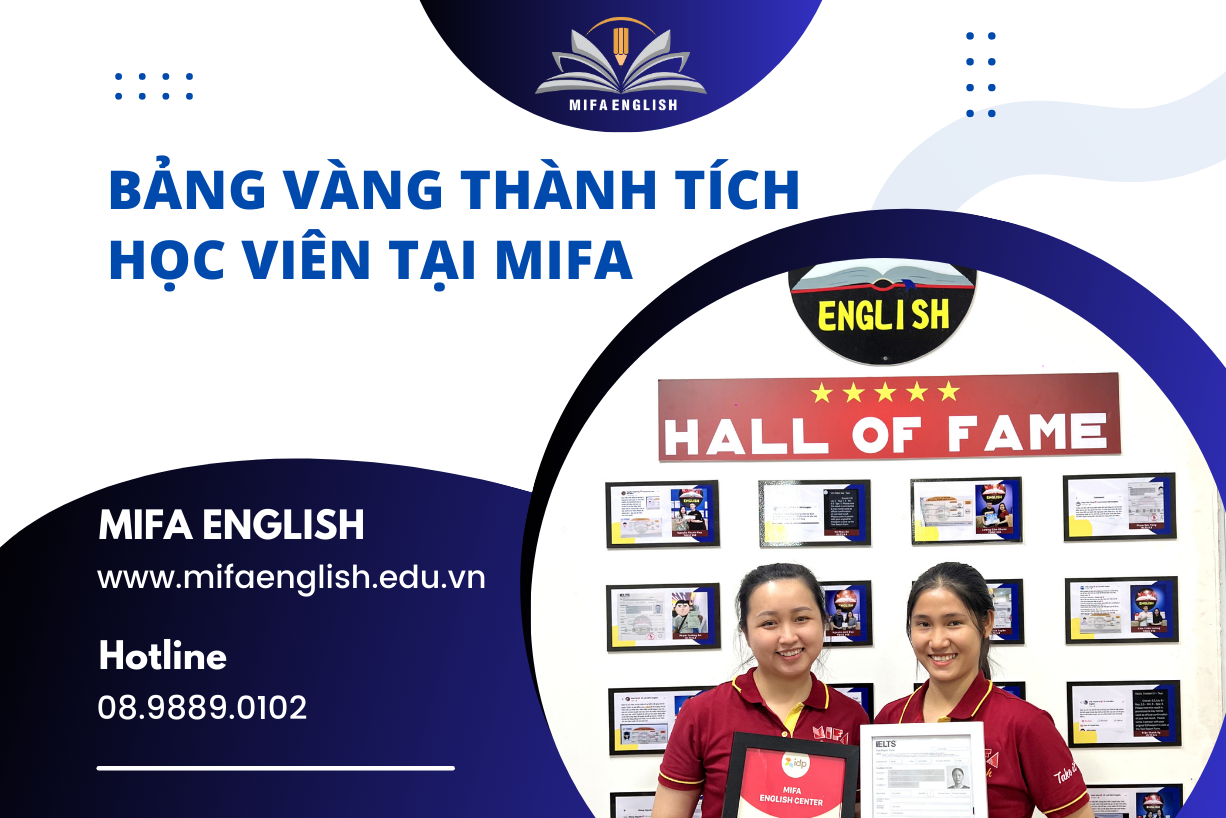 THÀNH TÍCH HỌC VIÊN TẠI MIFA