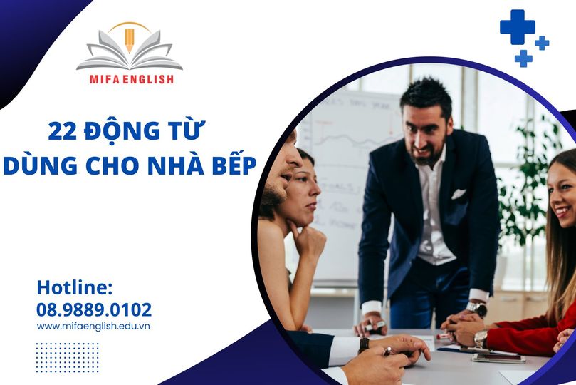 22 ĐỘNG TỪ DÙNG CHO NHÀ BẾP