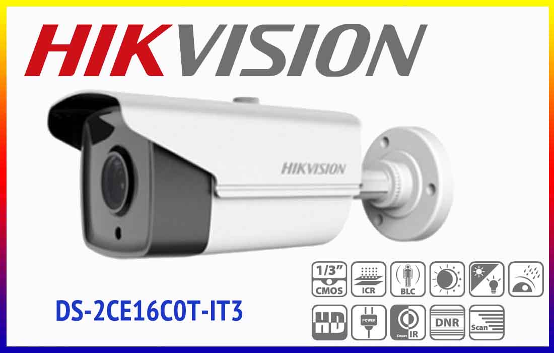 Camera Hikvison DS-2CE16D0T-IT3 (HD-TVI 2M) MÁY TÍNH DƯƠNG PHONG