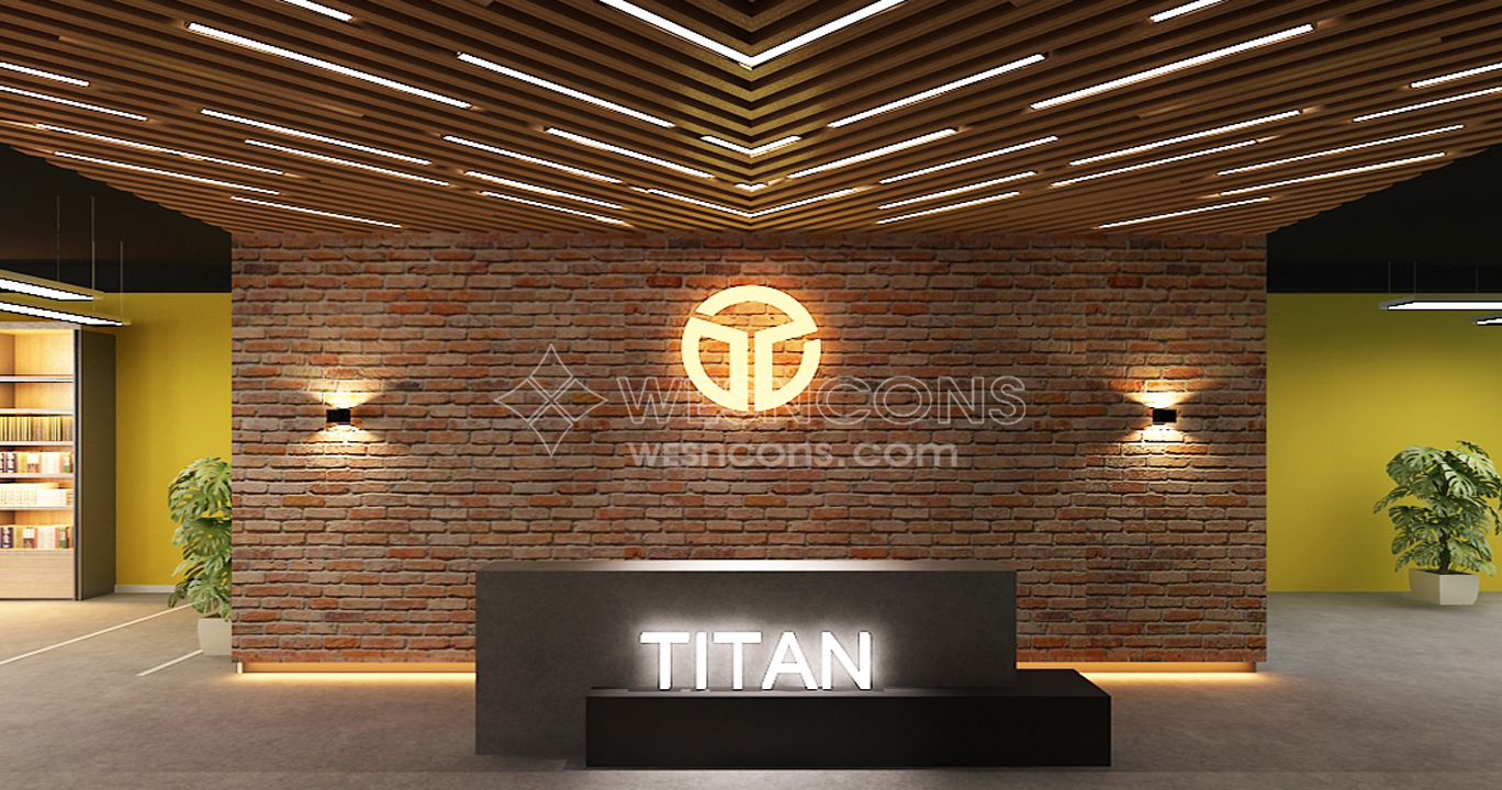 thiết kế nội thất văn phòng TITAN