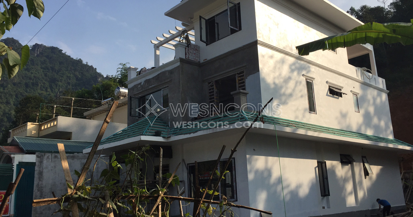 thiết kế và thi công xây dựng biệt thự cao cấp Đồng Văn