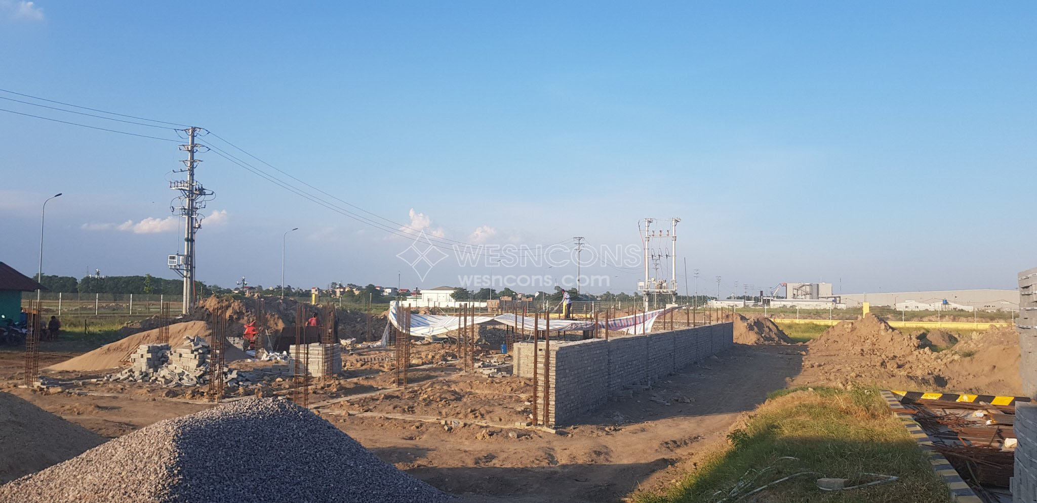 Thi công xây dựng nhà xưởng và nhà điều hành