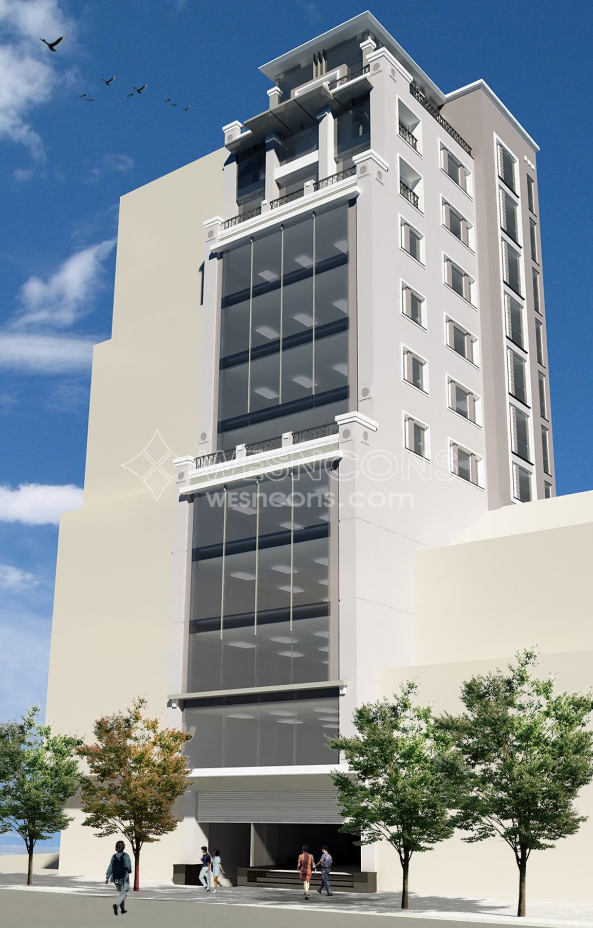 thiết kế kiến trúc văn phòng