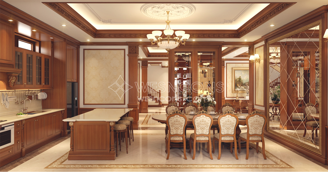 Thiết kế nội thất biệt thự 