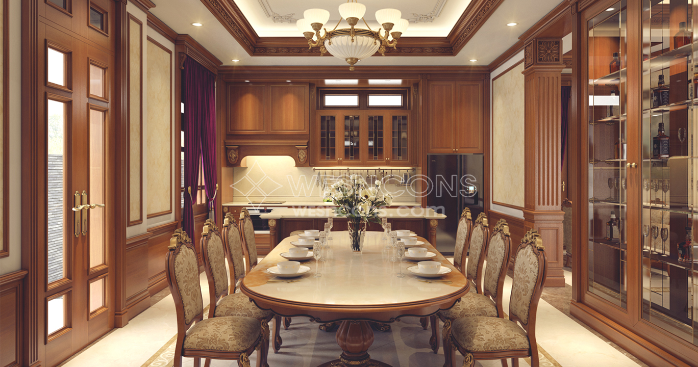 Thiết kế nội thất biệt thự 