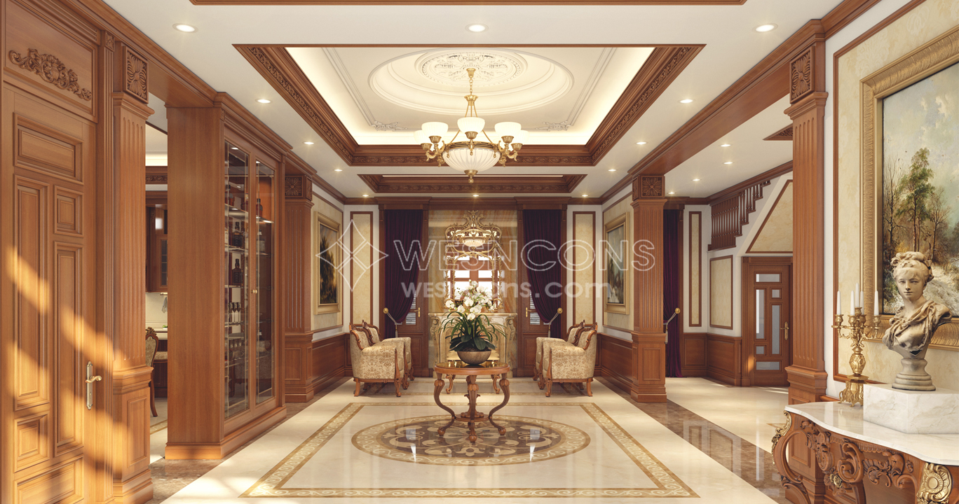 Thiết kế nội thất biệt thự 