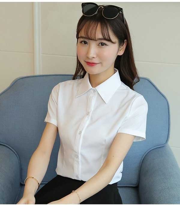 Nguồn Hàng Áo Sơ Mi Nữ Ngắn Tay Đẹp, Giá Rẻ Dành Cho Bạn Gái | Goviet Nhập  Hàng Trung Quốc