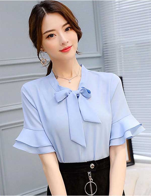 Nguồn Hàng Áo Sơ Mi Nữ Ngắn Tay Đẹp, Giá Rẻ Dành Cho Bạn Gái | Goviet Nhập  Hàng Trung Quốc