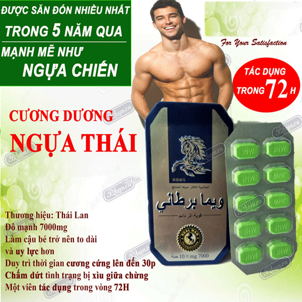 Thuốc cường dương Ngựa Thái