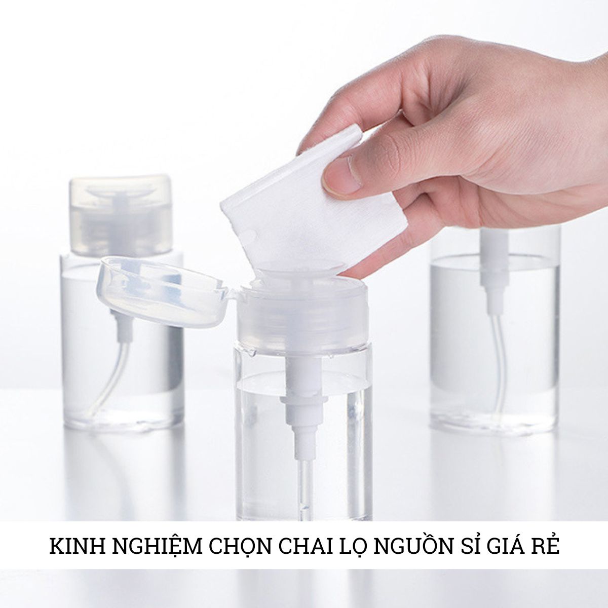 Gợi ý kinh nghiệm chọn chai lọ chiết mỹ phẩm nguồn sỉ giá rẻ, chiết khấu cao