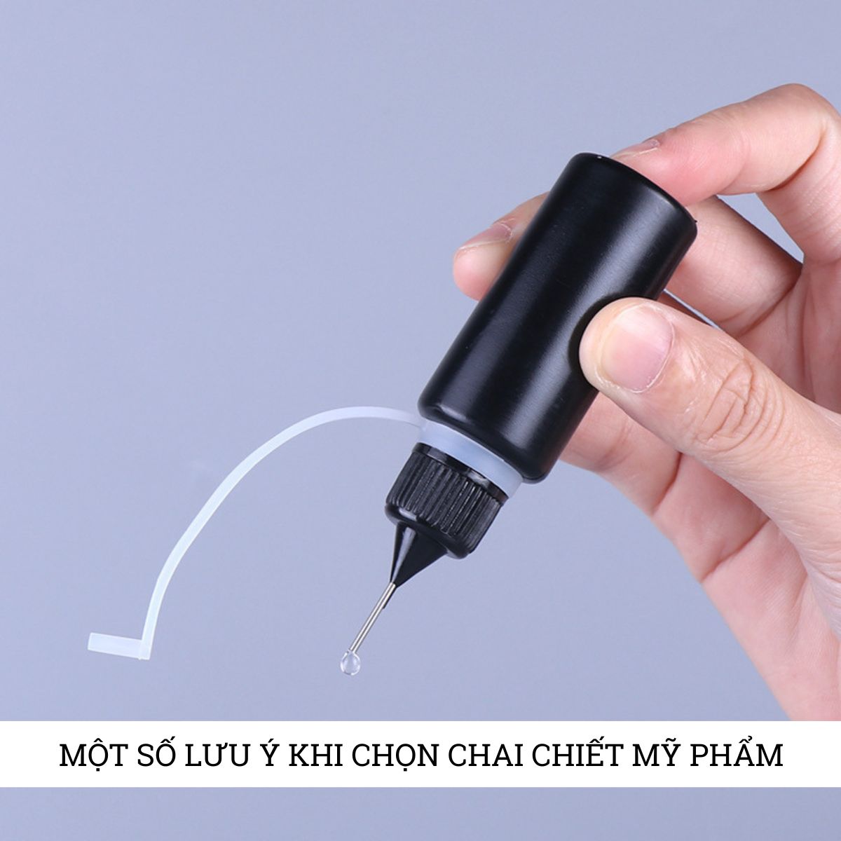Một số lưu cần biết khi lựa chọn chai chiết mỹ phẩm