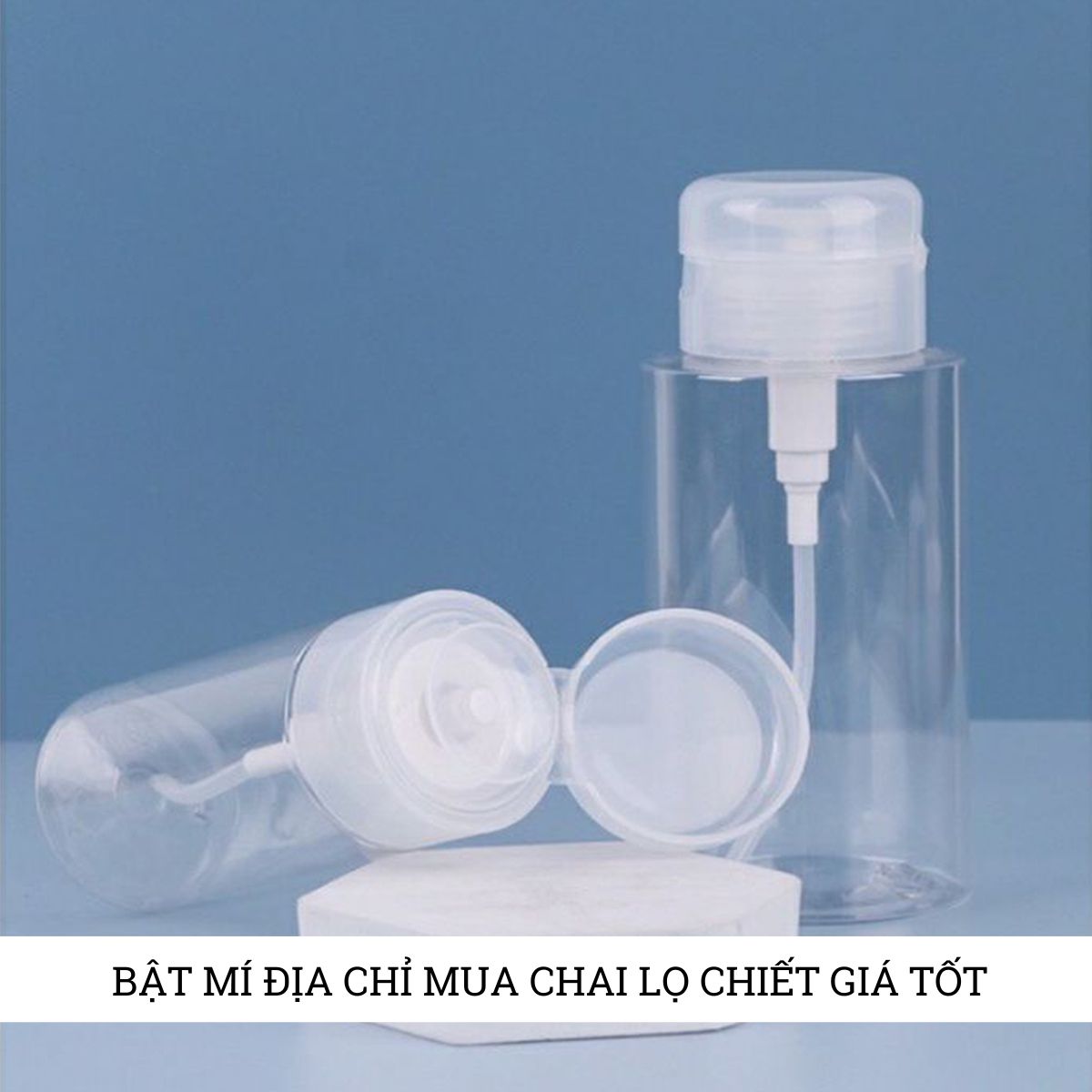 Bật mí địa chỉ mua chai lọ mỹ phẩm đảm bảo chất lượng, giá tốt
