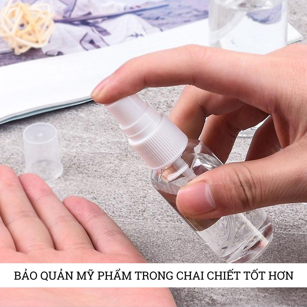 Vì sao bảo quản mỹ phẩm tốt hơn với chai lọ chiết mỹ phẩm