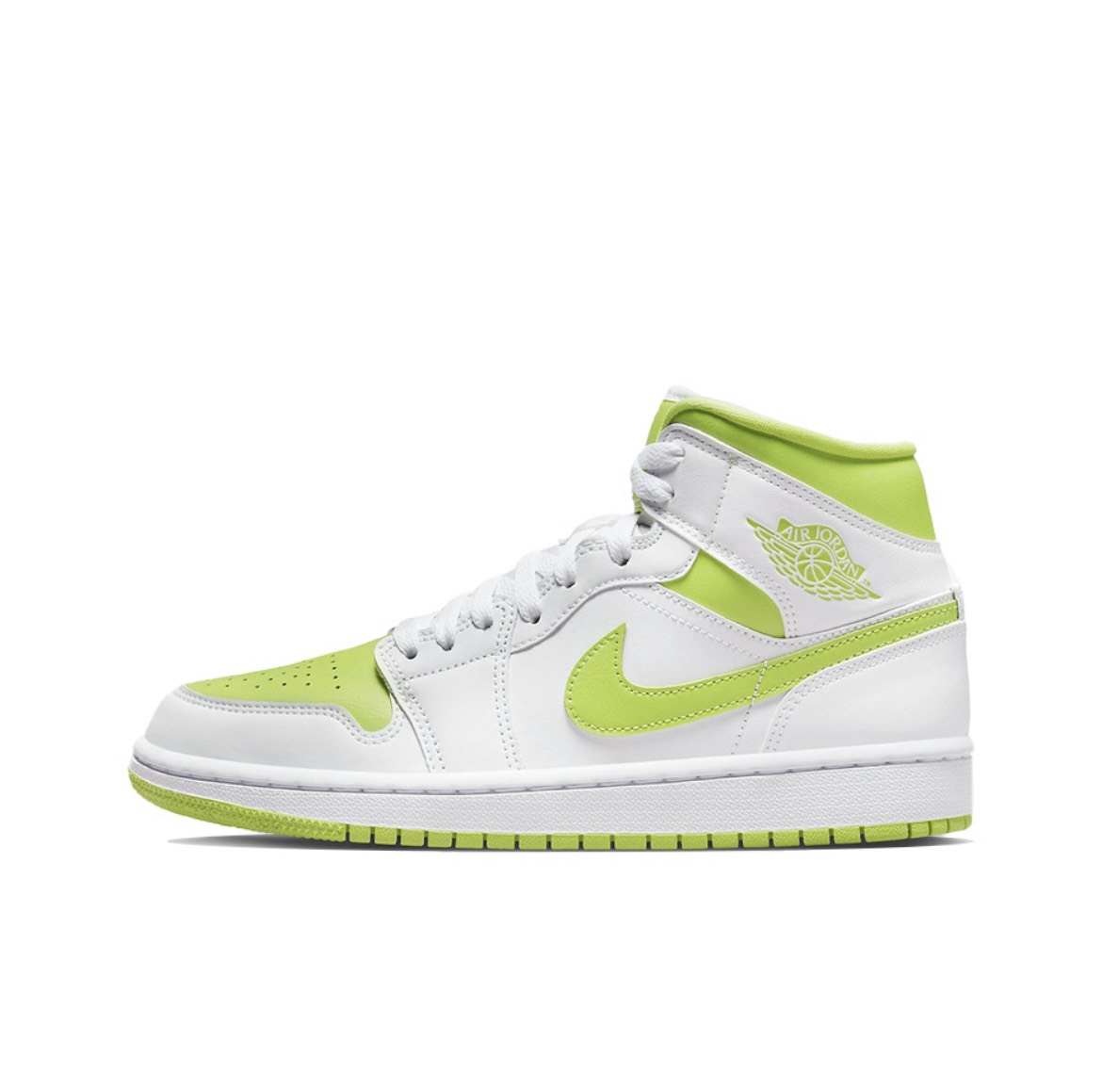 Jordan 1 Mid 'White Lime' BQ6472-131 