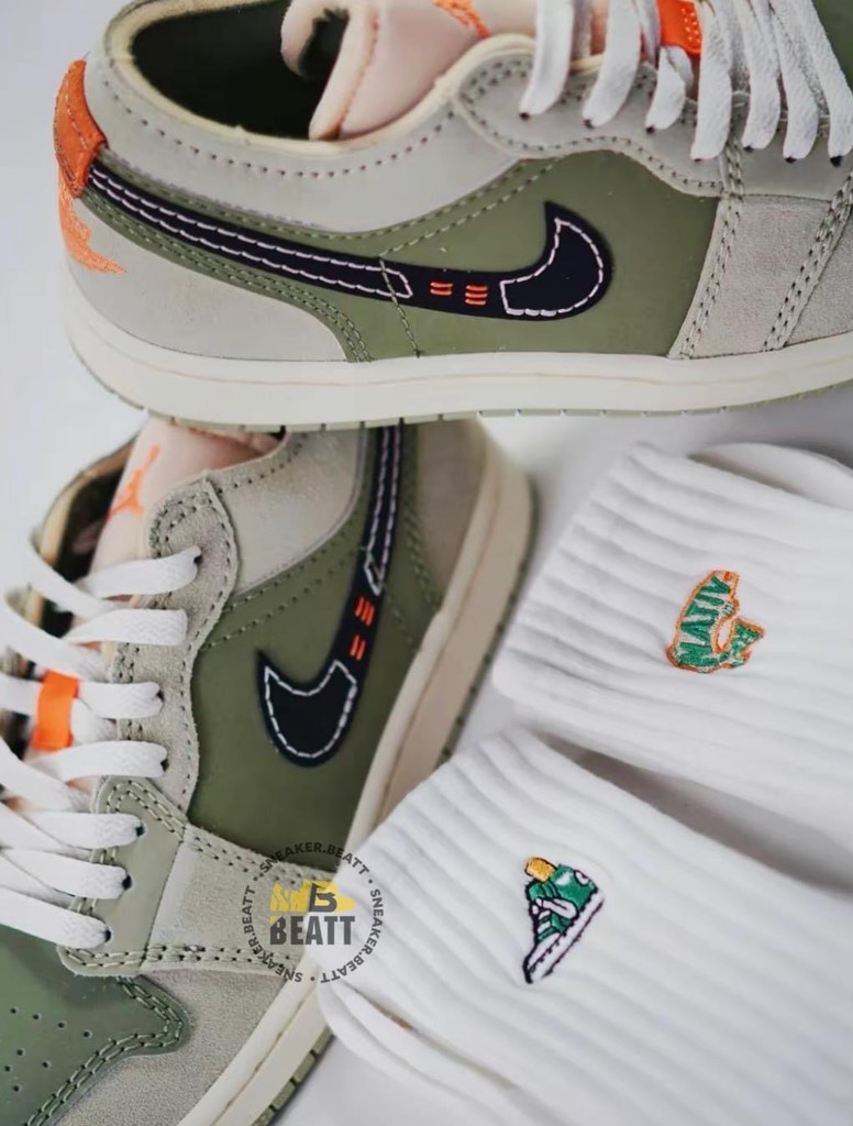 Jordan 1 Low SE Craft “Light Olive” - FD6819-300 