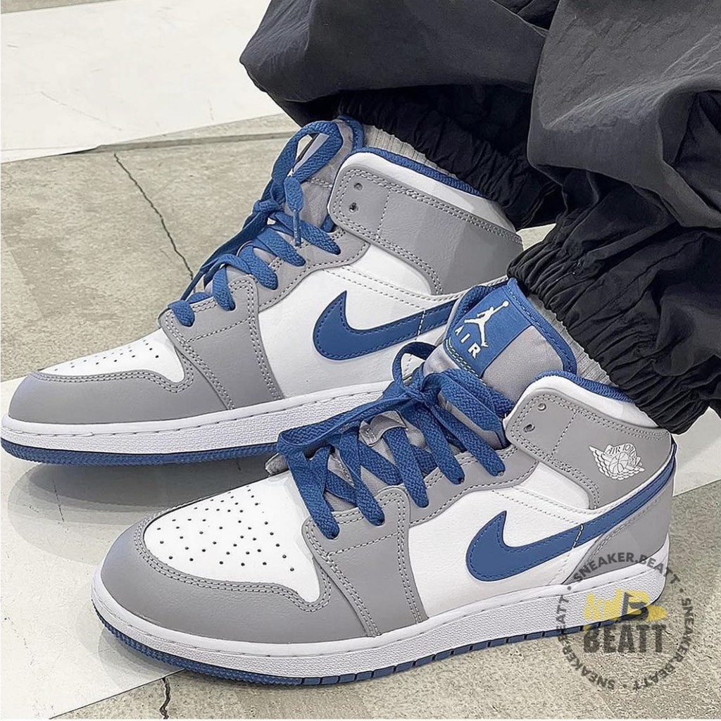 Jordan Mid Cement True Blue - DQ8426-014 