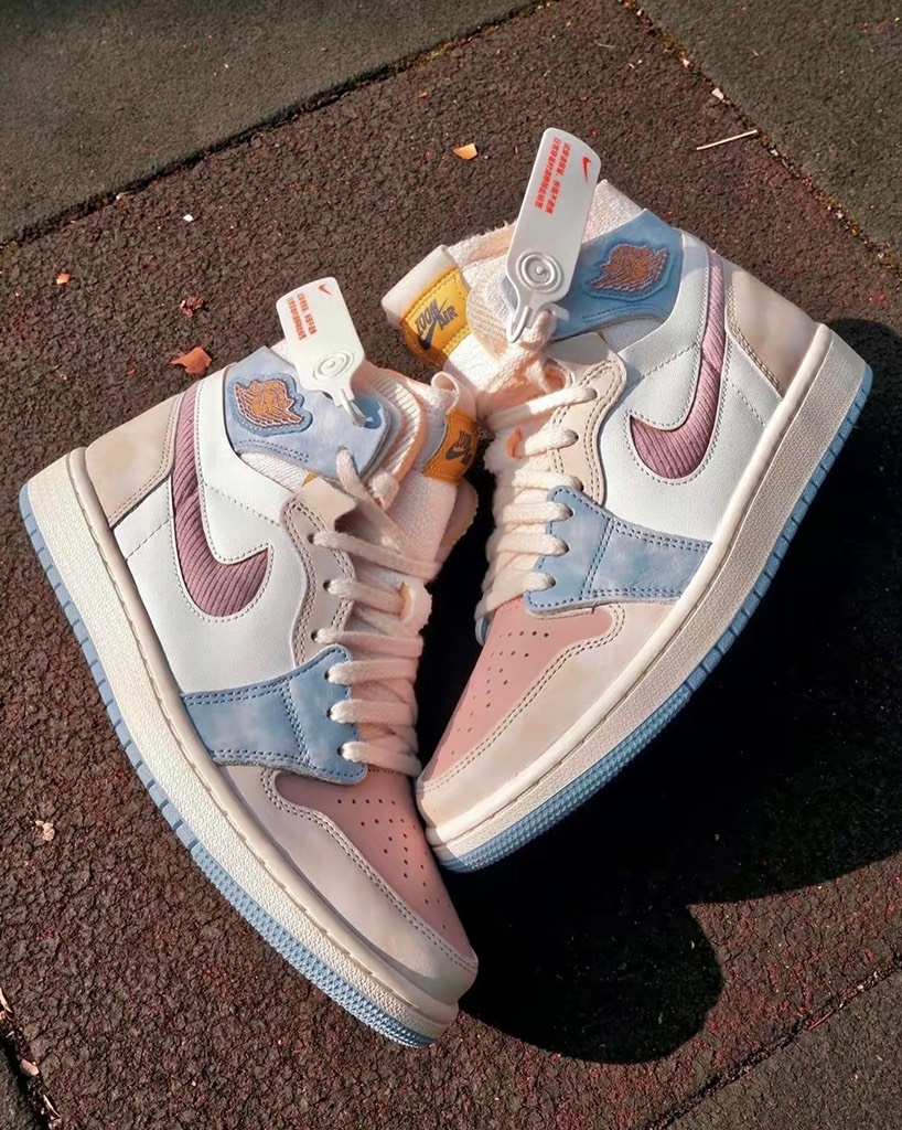 AIR JORDAN 1 HIGH ZOOM AIR CMFT PINK OXFORD - DQ5092-651 