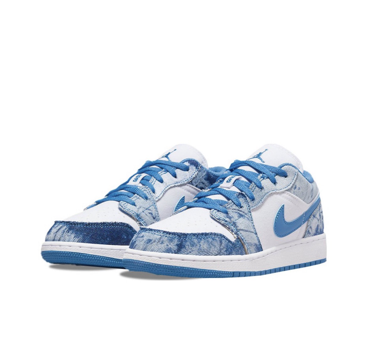 Jordan 1 Low (GS) ' Washed Denim' - DM8947-100 