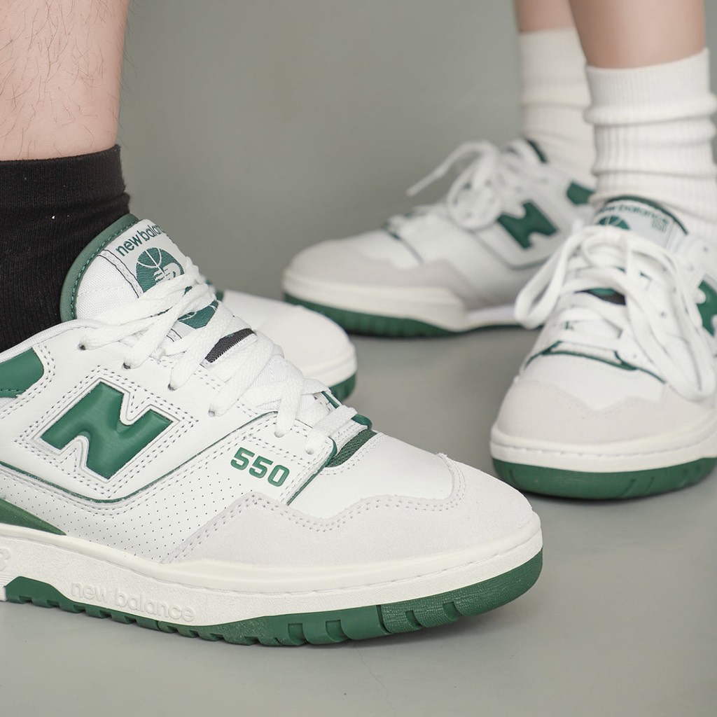 New Balance 550 White Green - BB550WT1 