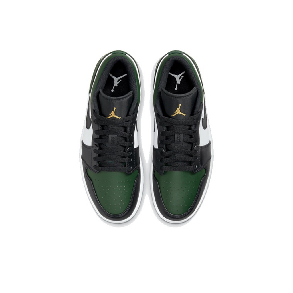 Jordan 1 Low Green Toe - 553560 - 371 