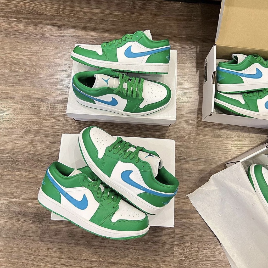 Jordan 1 Low Lucky Green - DC0774-304 