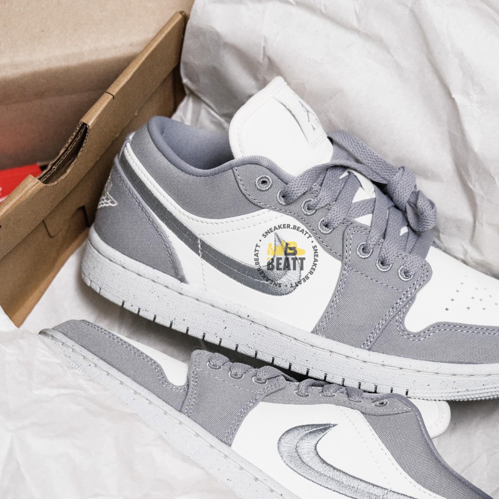 Jordan 1 Low Light Steel Grey 