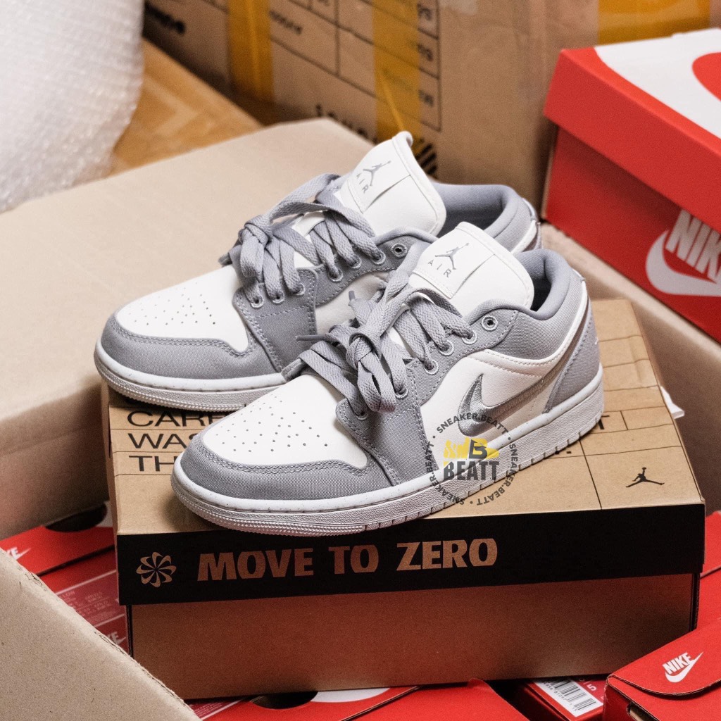 Jordan 1 Low Light Steel Grey 