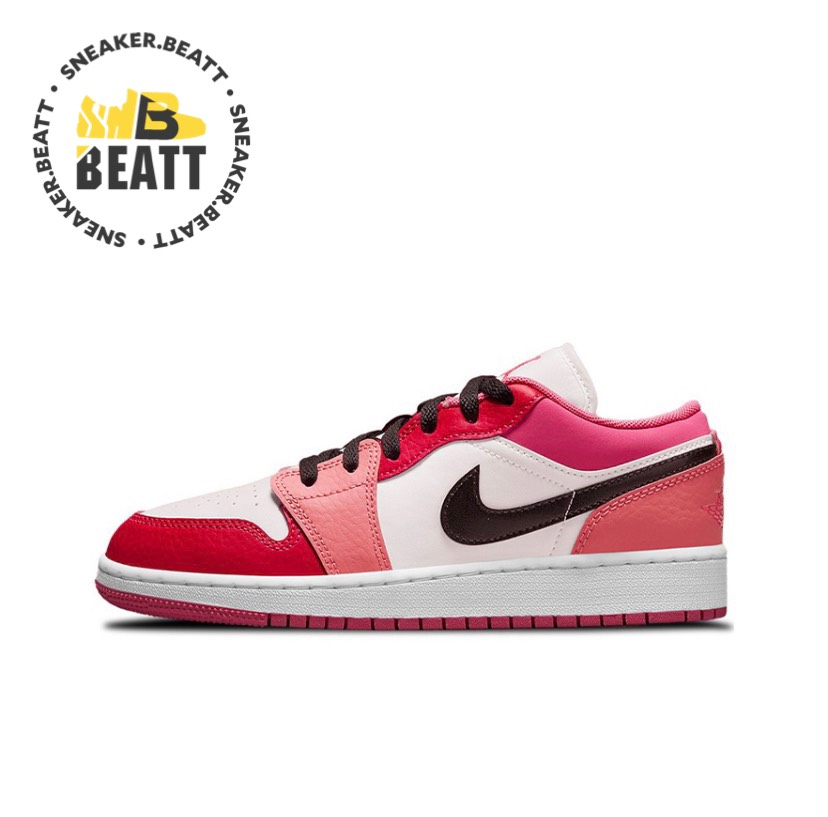 Jordan 1 Low Pink Red - 553560-162 